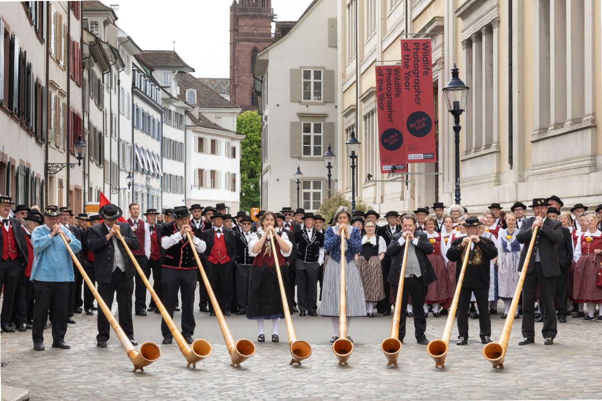 Stimmungsbild Gasse Alphörner